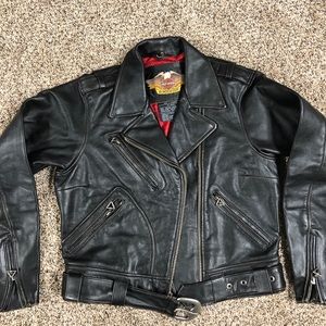 Women’s Harley Davidson Leather Jacket, size M